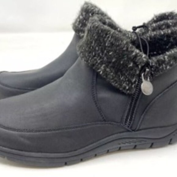 Khombu Billie Winter Ankle Boot Black Size 10 - Picture 1 of 6